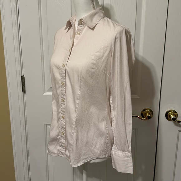 The Limited Classic Women's Cream Dress Shirt - Picture 3 of 9